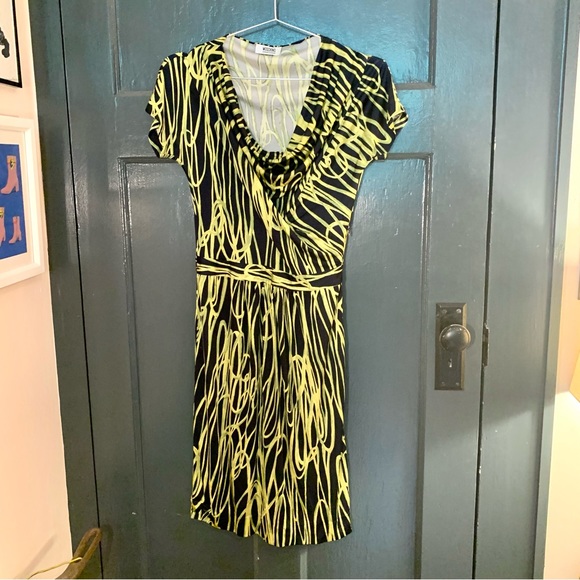 MOSCHINO silk daisy dress